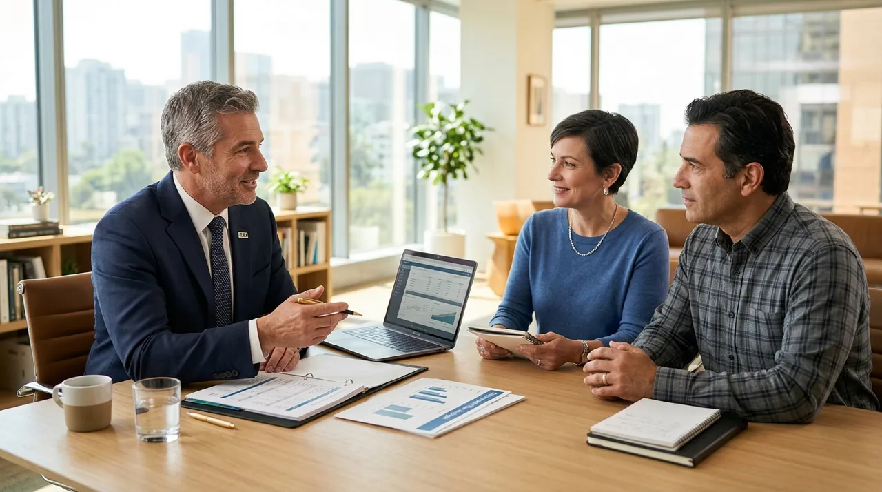Financial advisor consultation